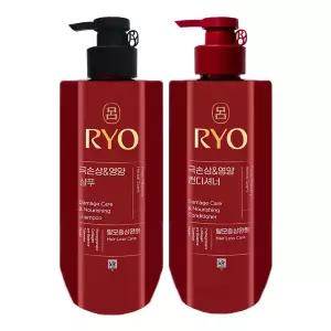 [려]려 함빛 극손상 앤 영양 샴푸 592ml + 컨디셔너 592ml