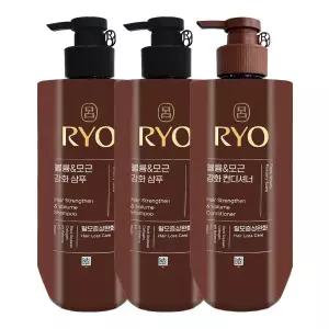[려]려 흑운 볼륨 앤 모근강화 샴푸 592ml x2 + 컨디셔너 592ml
