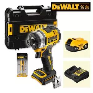 디월트 DCF860P1A 20V 5.0Ah 배터리x1팩 충전임팩트드라이버 임팩드릴(티스텍케이스) 최고사양