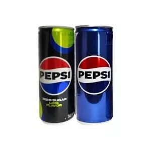 롯데칠성음료 펩시 오리지널 펩시 제로 라임 30개씩 콜라 업소용 245ml x 60개 /s
