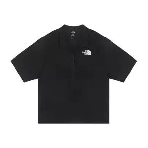반팔티 GQT NT7KR02J ICE RUN HALF ZIP S/S TEE A