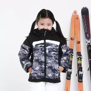 아동 보드복 자켓 단품 YJ1000 블랙 스키복