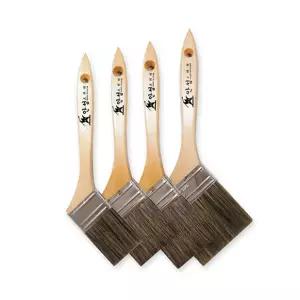 안성브러쉬 수성붓 꺾기 페인트붓 2X4호 벽지도배 청소 다용도 작업