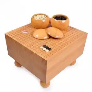 두꺼운 바둑판 원목 중국 알까기 나무 장기 프로