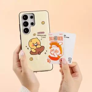 아트박스/카카오프렌즈 춘식이 데일리 투카드 맥세이프 범퍼 케이스