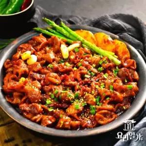 담짜몰 요리일가 직화알곱창 230g 양념육 야식 술안주 캠핑음식 혼술 불향 곱창 밀키트