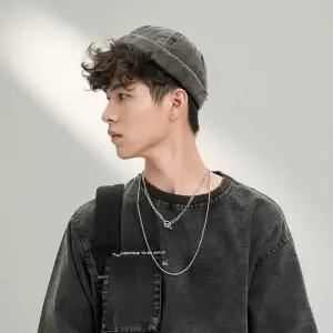 [에이치플러스몰]무지 챙없는 골무모자 남자 숏비니 데일리 와치캡 FREE 사이즈