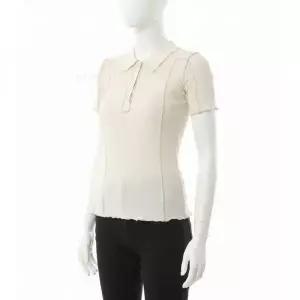 26SS Omato Polo Tee Shirt in Off White (TTOMP-CR-SU26) (오마토 폴로 티셔츠)