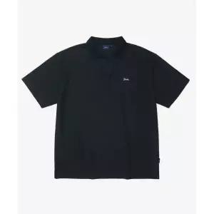 매장정품 예일 YALE 퀵 드라이 슬릿넥 폴로 셔츠_블랙 YGM1PK301SBK 740895