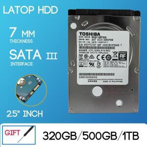 노트북 HDD 500GB 1TB 하드 디스크 드라이브 2.5인치 7mm 내장형 SATA III 삼성 레노버