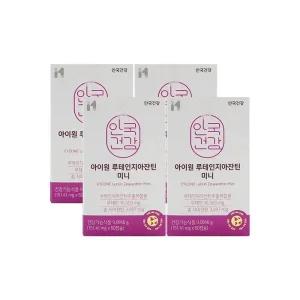 안국건강 아이원 루테인지아잔틴 미니 151.41mg x 60캡슐 x 4박스