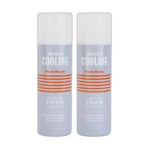 도루코 세이빙 면도크림 딥 쿨링 대용량 남성 클렌징 쿨링 맨즈 우디 210ml 2개
