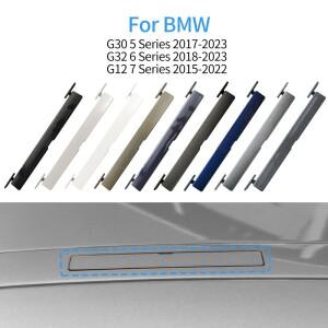 BMW G30 G32 G12 차량 루프 레일 몰딩 트림 러기지 랙 커버 플레이트 5 6 7 시리즈 525 535 630 640 GT 730
