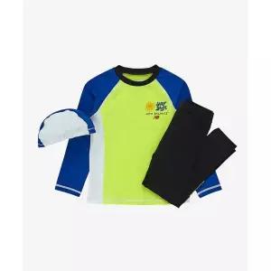 [뉴발란스]키즈 NEWBALANCEKIDS Sweet home_긴팔 래쉬가드 레깅스 셋업 아동 수영복 NK9RG3551UAH