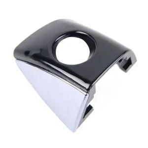 앞 좌측 블랙 크롬 도어 핸들 잠금 키 홀 캡 아우디 A6 A7 C7 Avant S6 콰트로 C8 A8 S8 RS6 RS7 4H1 837 8