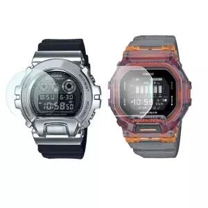카시오 G-SHOCK GBD-200/DW-5600/GBX-100/GMW-B5000/GX-56/GW-6900 시계용 하드 유리 화면 보호기 커버