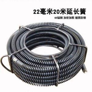배관 스프링 22MM 하수도 초고밀도 청소기 LENGTH 5미터 변기 뚫는기계 싱크대