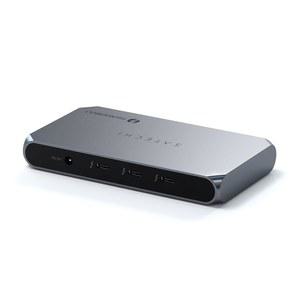 사테치 썬더볼트 4 도크 슬림 허브 프로 USB C 100W 충전 싱글 8K 또는 듀얼 4K 디스플레이 포트 4개 3.2 GEN2 MAC /WINDOWS 애플호환 AIR /PRO DELL SURFACE LENOVO용