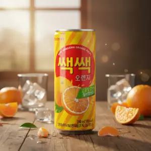 롯데칠성음료 쌕쌕 오렌지 240ml 30캔 캔음료 쥬스