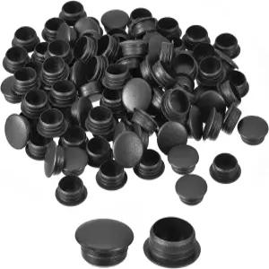 uxcell 250Pcs 나사 구멍 플러그 12mm 15/32인치 다이아 플라스틱 스냅 잠금 커버 가구 캐비닛 찬장용