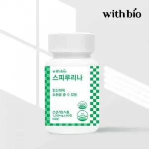 위드바이오 스피루리나 1000mg x 60정