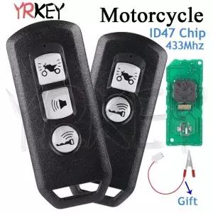 스마트 자동차 키 Fob 433MHz 혼다 오토바이 K0 K77 PCX50 K35V3 스쿠터 SH 50 ADV Forza 750 300 25 207