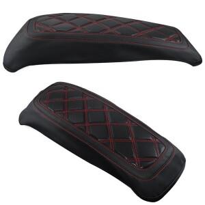Harley 2014-2025 FL 투어링 킹 스트리트 글라이드 로드 일렉트라 블랙 레드 용 오토바이 하드 새들백 뚜