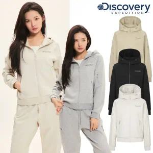 [디스커버리](타임스퀘어점패션관)[25S/S] 디스커버리 DWTR24051 여성 니트 에센셜 트레이닝 자켓 후드 ...