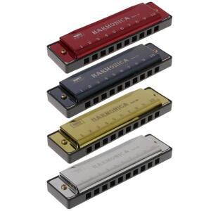 하모니카 C의 키 10 홀 Diatonic Harmonica C 단자문 학생용 케이스 포함 어린이 선물