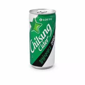 롯데칠성음료 칠성사이다제로 칠성 사이다 제로 210ml, 30개