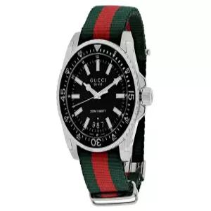 [Gucci] 구찌 YA136206 45mm 다이브 워치 대폭 정가 $1899