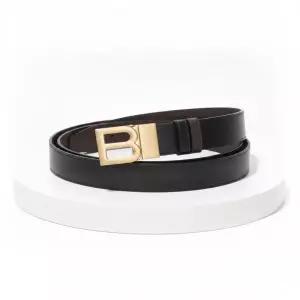 [발리]BALLY 생산 MBB03QVT446-I943O B 로고 벨트 889002