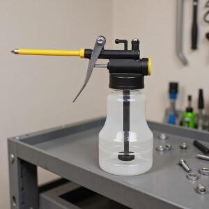 200/300/500ML 롱노즐 오일 주입기 캔 바이크 오토바이 자동차 포트 병 고압 수동 디스펜서 가정용