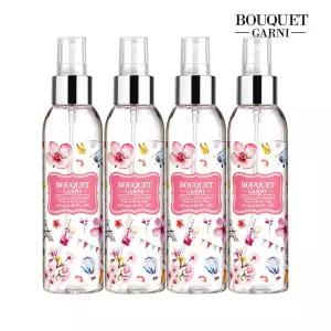 부케가르니 딥 퍼퓸 헤어 앤 바디미스트 체리블라썸향 145ml x4개
