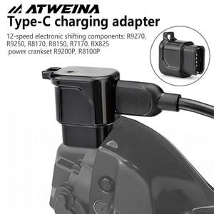 시마노 12S Di2 전자 변속기 R9200 R8100 R7150용 컴팩트 휴대용 고속 USB-C 자전거 충전기 어댑터 사이클