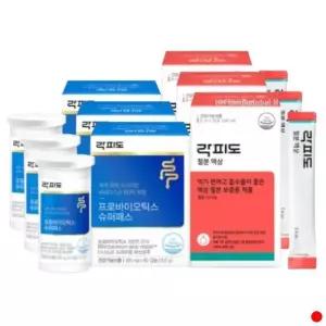 [하프클럽/기타]락피도 유산균 슈퍼패스 60정   철분액상 30포 X3set