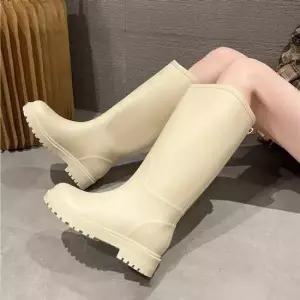 남녀공용레인부츠 2컬러 여성 롱레인부츠 데일리 베이직 장화