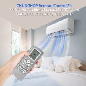 GREE Airlux Trane 에어컨 컨트롤러, 새로운 리모컨 사용, YT1F, YT1FF, YT1F1, YT1F2, YT1F3, YT1F4