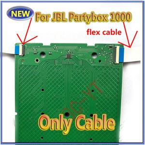 JBL Partybox 1000 Partybox1000 Swith 보드 소켓 전원 공급 장치 보드 플렉스 케이블 용 2pcs FFC FPC 버튼 보드 플렉스 케이블