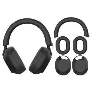 헤드셋파우치 헤드폰 케이스 소니 Sony WH-1000XM5 헤드빔 귀마개 쉘 헤드셋 보호 커버 호환 실리콘