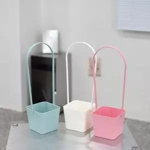 [하프클럽/]카네이션 바구니 사각 11x11x10cm 50개입