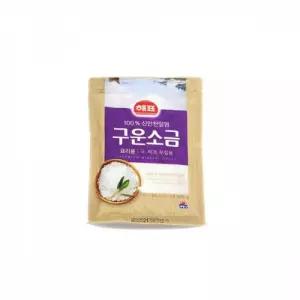 쓴맛나는 간수 제거한 자연건조 신안 천일염 300g