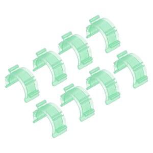 재봉 보빈 작은 클립 50팩 플라스틱 실 클램프 공예 DIY 자수를 위한 스풀 정리함