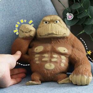 원숭이 선물 스트레스 봉제 탄성 고릴라 고무
