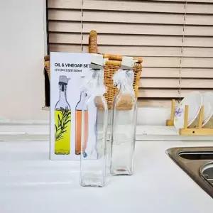 오너클랜 사각 큐비 오일병 500ml 2개입 사각 큐비 오일병 500ml 2개입 50 0ml 500 ml