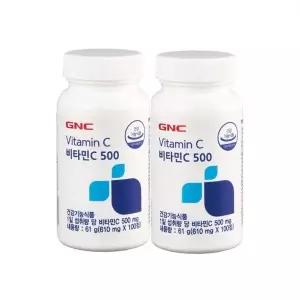 [롯데백화점]GNC [GNC] 비타민C 500 2개 (610mg x 100정 x 2개)