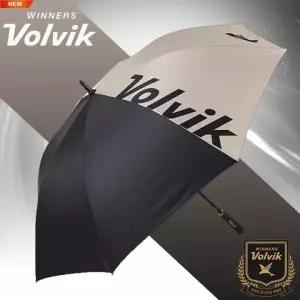 볼빅 26년 컬러 블록 UV 자동 골프우산(블랙).
