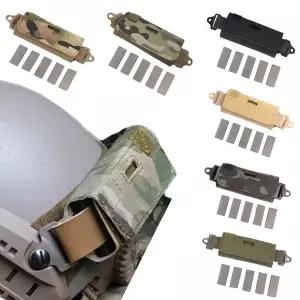 바이크 오토바이 반모헬맷 BOOIU 전술 헬멧 카운터 밸런스 백 OPS Fast Airsoft 웨이트 5 개의 블록 NVG 파