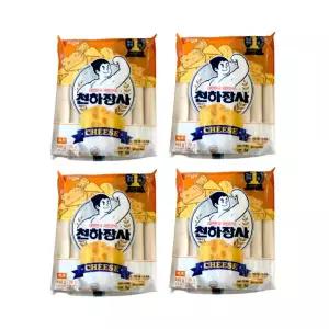 천하장사 치즈 소시지 504g 4개 군것질거리 치즈소시