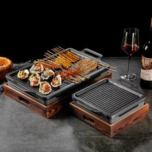 논스틱 꼬치구 알루미늄 불고기판 양갈비 업소용